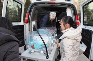 温宿县妇婴监护型护送